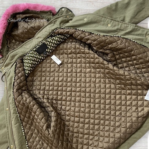 J.Crew Collection NWT down filled
Parka with pink faux fur hood *shop@iamwarrior - Picture 14 of 16
